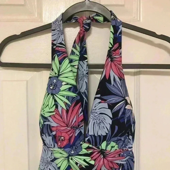 Tommy Hilfiger Women's Halter One Piece Swimsuit - Picture 6 of 9